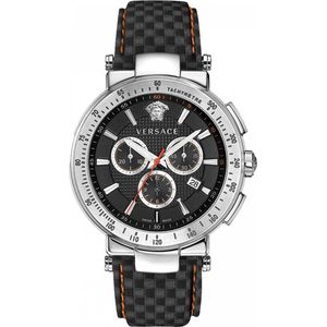 Versace VFG040013 horloge mannen - Roestvrij Staal - zilver