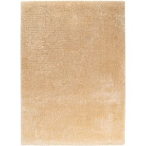 Glamour | Hoogpolig Vloerkleed | Beige | Hoogwaardige Kwaliteit | 200x290 cm