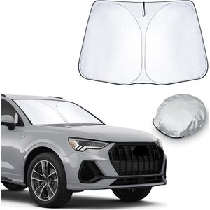 Sun Protection Windshield Sunshade Sound Wall Car Sun Visor Covers for Audi Q3 8U 2013-2023 2024 F3 Accessories