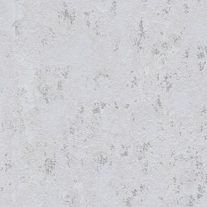 Pleister-look behang Profhome 393872-GU vliesbehang gestructureerd met structuur en metalen accenten grijs zilver 5,33 m2