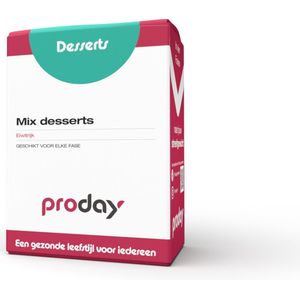 Proday Proteïne Dieet Puddingen Mix (7 smaken) - Heerlijke en verantwoorde pudding voor tijdens het diëten