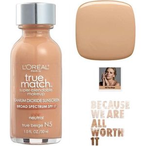 L'Oréal Paris True Match Super Blendable Makeup Foundation - N5 True Beige