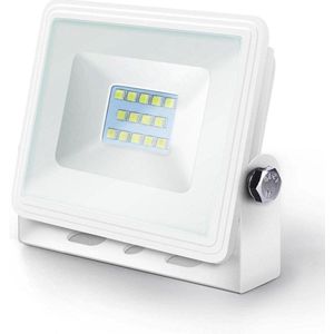 Buitenlamp wit | LED 10W=90W halogeen schijnwerper | koelwit 4000K | waterdicht IP65