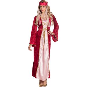 Boland - Kostuum Renaissance koningin (40/42) - Volwassenen - Jonkvrouw - Middeleeuwen