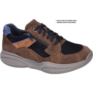 Heren Veterschoenen Xsensible Swx14 Brown Combi Multi - Maat 7