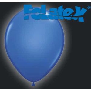 Folat - LED ballonnen Licht Blauw 30 cm 5 stuks