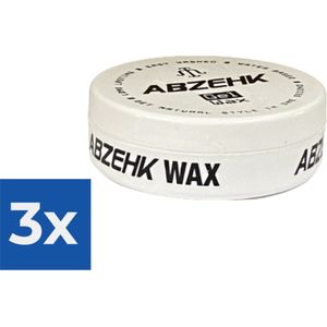 Abzehk Hair Wax Black Gel-Wax 150 ml - Voordeelverpakking 3 stuks