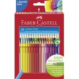 Faber-Castell kleurpotloden - Colour Grip - 36 kleuren - FC-112442