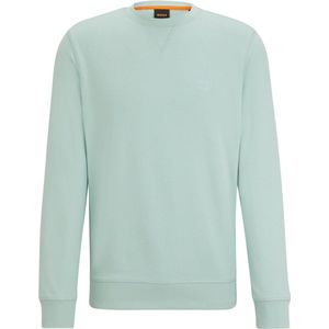 BOSS - Sweater Westart Turquoise - Heren - Maat 3XL - Regular-fit