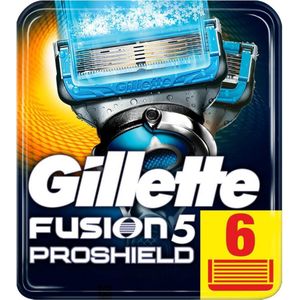 Gillette Fusion5 Proshield Chill Scheermesjes Mannen - 6 stuks