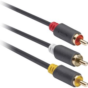 Konig Tulp composiet audio video kabel - 3 meter