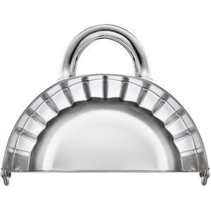 Westmark Ravioli Maker, Diameter: 12 cm, Met praktische handgrepen, Roestvrij staal, Maria, Zilver, 61372270