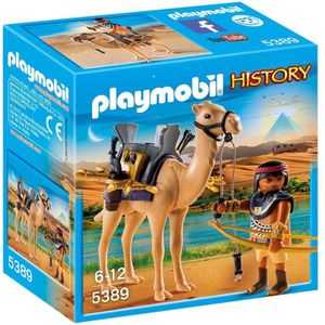 PLAYMOBIL History Egyptische krijger met kameel - 5389