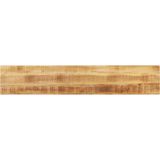 vidaXL - Tafelblad - rechthoekig - 140x30x2,5 - cm - massief - ruw - mangohout