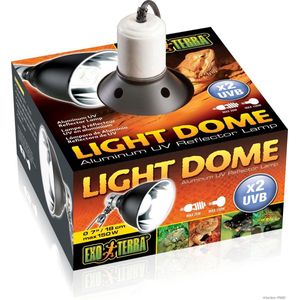 Exo Terra - Terrarium Verlichting - Aluminium Lampreflector - 18cm