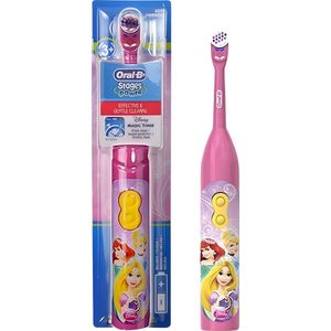 Oral-B - Stages Power Kids - Tandenborstel - Batterijen - AA - Princess - 3 Edities - Geen Vervangbaar Opzetborstel