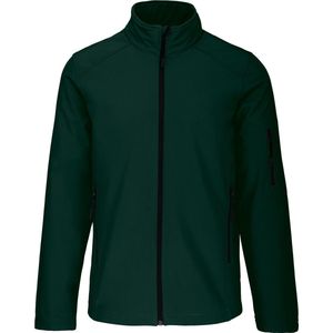 Kariban Softshell jas K401 - Bottle Green - S