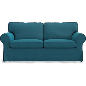 Vervangende Bankhoes voor 2-Zitsbank Compatibel met IKEA Ektorp - Polyester, Biscuit Beige