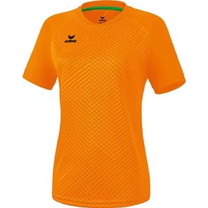 Erima Madrid Shirt Dames New Oranje Maat 34