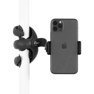 Tenikle® 360 - Zwart - telefoonhouder/tripod/gorillapod - statief met zuignappen - camera smartphone GoPro statief
