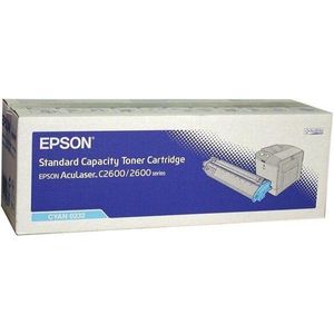 EPSON AcuLaser 2600 series, C2600 series tonercartridge cyaan standard capacity 2.000 pagina's 1-pack AcuBrite