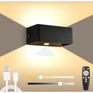 Solacis Wandlamp oplaadbaar - Wandlamp - Wandlamp oplaadbaar binnen - Wandlamp binnen - Must have voor in uw woning!