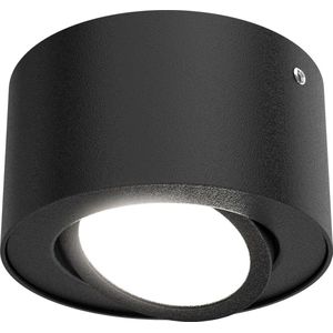 Briloner Leuchten TUBE Plafondspot - LED - Kantelbaar - 5W - Ø 9cm - Zwart