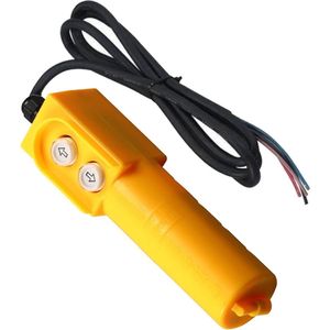 Waterdichte Elektrische Takelknopschakelaar Liftvorkheftruck 220V - Takel Omhoog Omlaag Schakelaar (30uF condensator 300‑400 kg) .