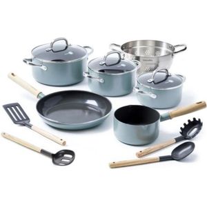 GreenPan keramische anti-aanbak pannenset Mayflower 13-delig