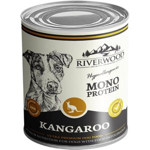 Riverwood Blik Dog Hondenvoer Monoproteine Kangoeroe 400 gr