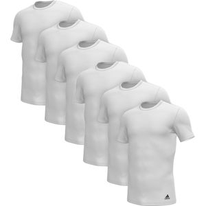 adidas Sportswear Heren onder t-shirts 6 pack Active Flex Cotton