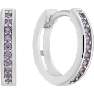 Glow 107.3109.00 Kinder Oorbellen - Oorringen - Sieraad - Voor Kinderen - Zilver - 925 Zilver - 12 mm lang