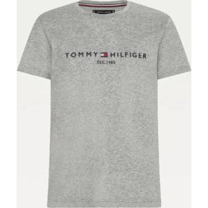 Tommy Hilfiger logoshirt, grijs - Maat L -