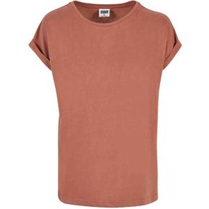 Urban Classics - Modal Extended Shoulder Top - XS - Oranje