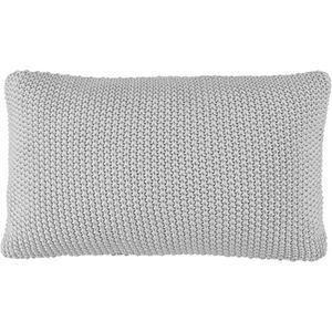 MARC O'POLO Nordic Knit Sierkussen Vierkant Zilver - 50x50 cm