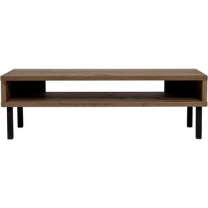 Elegante TV-meubel voor scherm tot 40 inch - Perfect voor woonkamer en kantoor - Asbruin