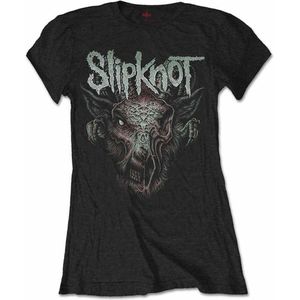 Slipknot Dames Tshirt -XL- Infected Goat met rug print Zwart