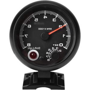 Universal Tachometer LED Switch Light - 12V 0-8000rpm