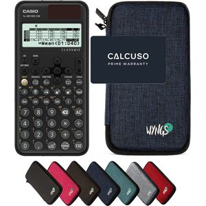 CALCUSO Basispakket blauw met Rekenmachine Casio FX-991DE CW ClassWiz