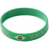 2x Polsbandje Brazilie - Braziliaanse armbandjes