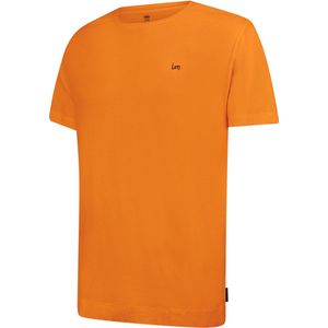 Undiemeister T-shirt - T-shirt heren - Casual fit - Korte mouwen - Gemaakt van Mellowood - Ronde hals - Dutch Orange (oranje) - Anti-transpirant - L
