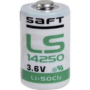 Saft LS14250 - TL2150 - 1/2 AA 3,6V Lithium Batterij