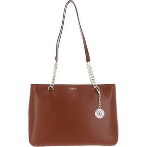 DKNY Leren Schoudertas Bryant Shopper Tote Caramel Bruine