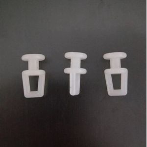 FSW-Products - 10 Stuks - Gordijnrunners - Gordijn Runner - Gordijnhaken - Gordijnringen - Gordijnglijders - Glijders - Gordijnen - Wit - 2cm