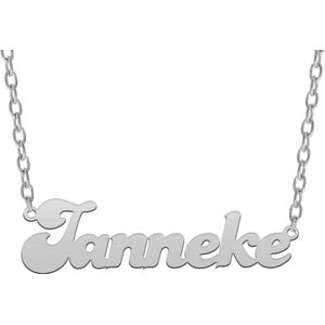 Taboo Sieraden Naamketting - Zilver