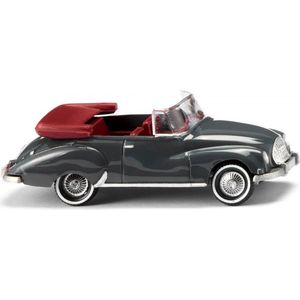 Wiking 0125 03 H0 Auto DKW Cabrio - ijzergrijs