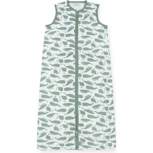 Jollein Zomerslaapzak Baby Hydrofiel 90cm Whales - Ash Green