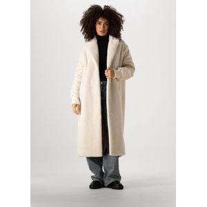 Liu Jo Cappotto Ts Navetta Jassen Dames - Winterjas - Creme - Maat 36