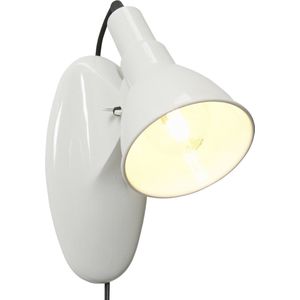 BePureHome Masterpiece Wandlamp - Metaal - Wit - 16x11x21