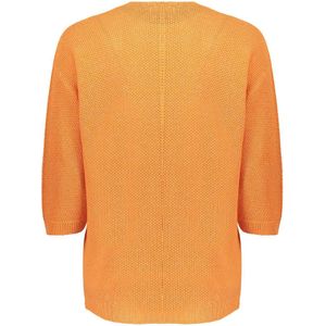 GEISHA-Cardigan--000250 orange-Maat XXL